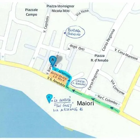 La Cambusa In Riva Al Mare Daire Maiori